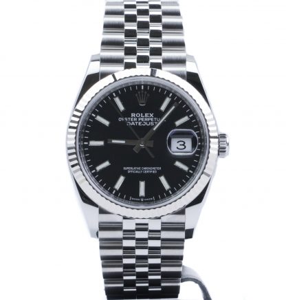 Rolex Datejust 36mm Jubilee Black Dial 126234 Unworn 2020