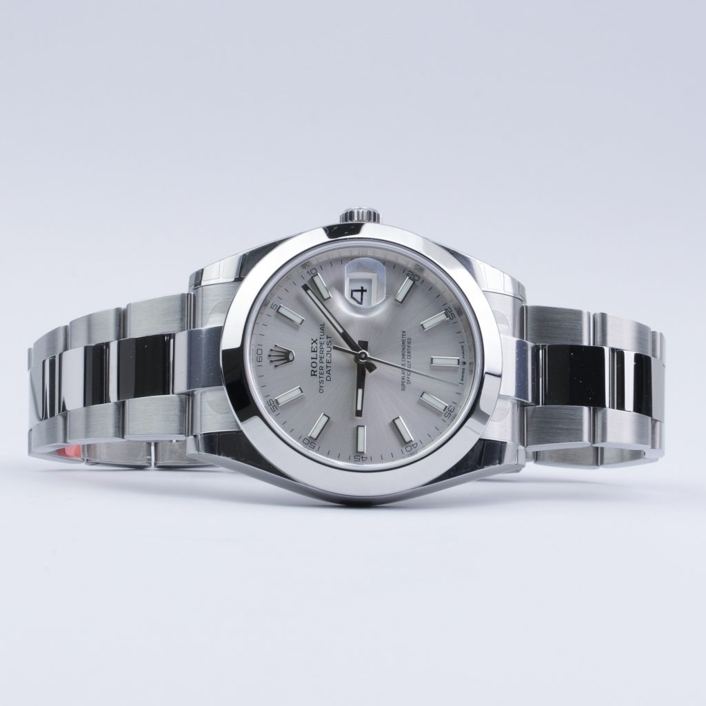datejust 41 silver dial