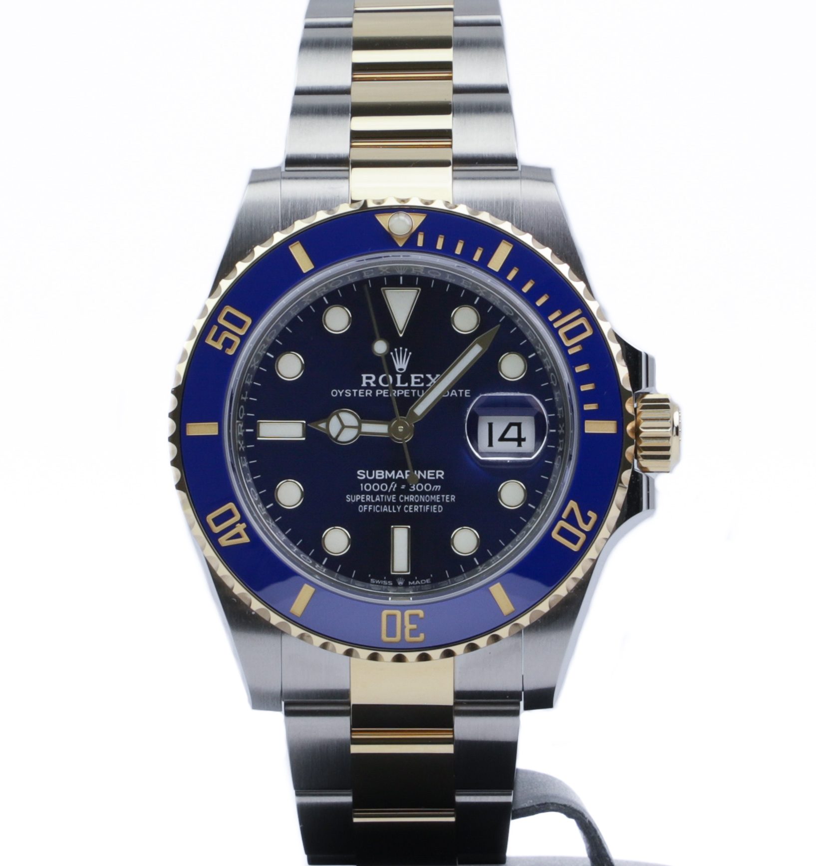Rolex Submariner Two-Tone Blue Dial 