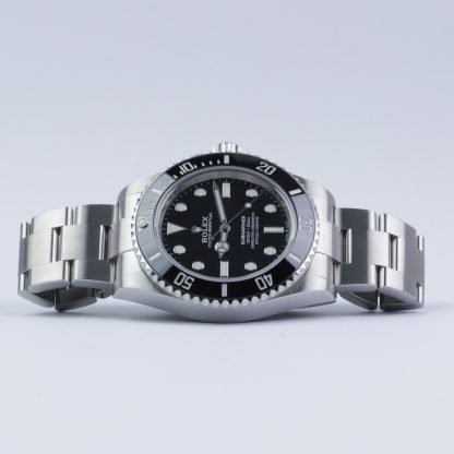 Rolex has officially presented the much-anticipated new Submariner no-date reference 124060, to replace the predecessor reference 114060. Remember, Rolex is about evolution, not revolution. In traditional Rolex fashion, Rolex has upgraded and refined the Submariner no-date, but the brand has stayed true to its design. The biggest change to the Submariner no-date involves changing to the new generation caliber 3230.