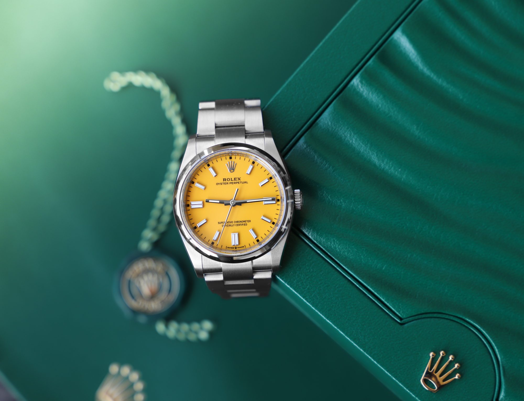 Rolex op 2024 36 yellow