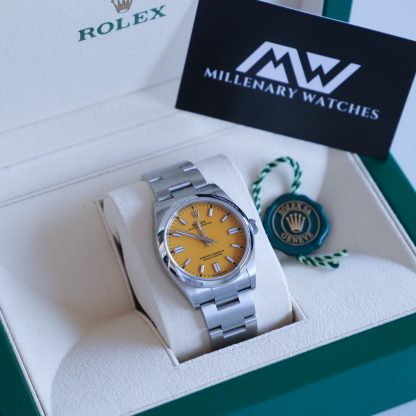 Rolex Oyster Perpetual 36 126000 Yellow Dial 2020 Novelty