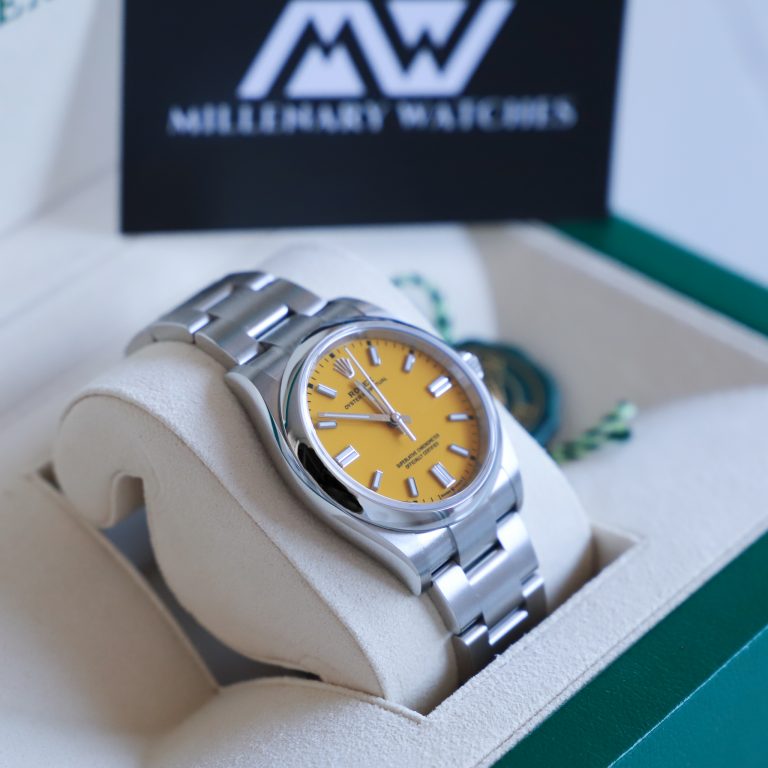 Rolex Oyster Perpetual 36 126000 Yellow Dial 2020 Novelty - Millenary Watches