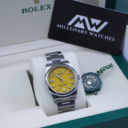 Rolex Oyster Perpetual 36 126000 Yellow Dial 2020 Novelty