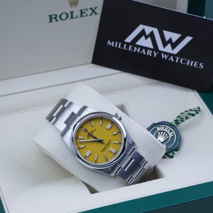 Rolex Oyster Perpetual 36 126000 Yellow Dial 2020 Novelty