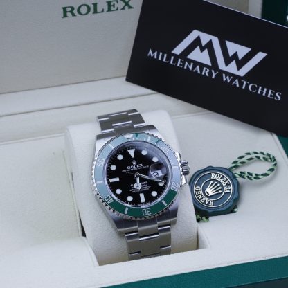 Rolex Submariner Date Black Dial Green Ceramic 126610LV Unworn 2020