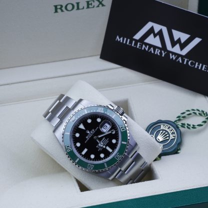 Rolex Submariner Date Black Dial Green Ceramic 126610LV Unworn 2020