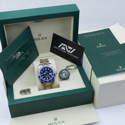 Rolex Submariner Two-Tone Blue Dial 126613LB Unworn 2020 Novelty
