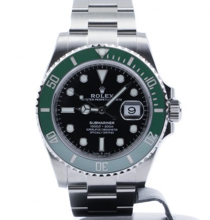 Rolex Submariner Date Black Dial Green Ceramic 126610LV Unworn 2020