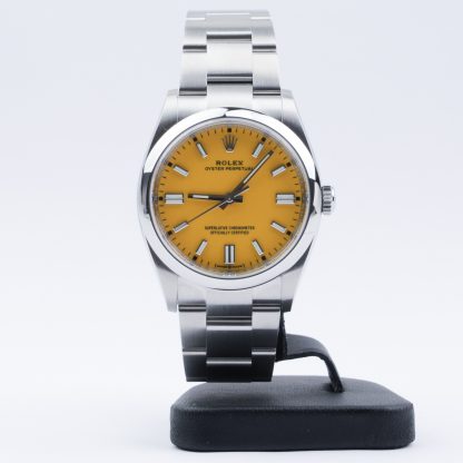 Rolex Oyster Perpetual 36 126000 Yellow Dial 2020 Novelty