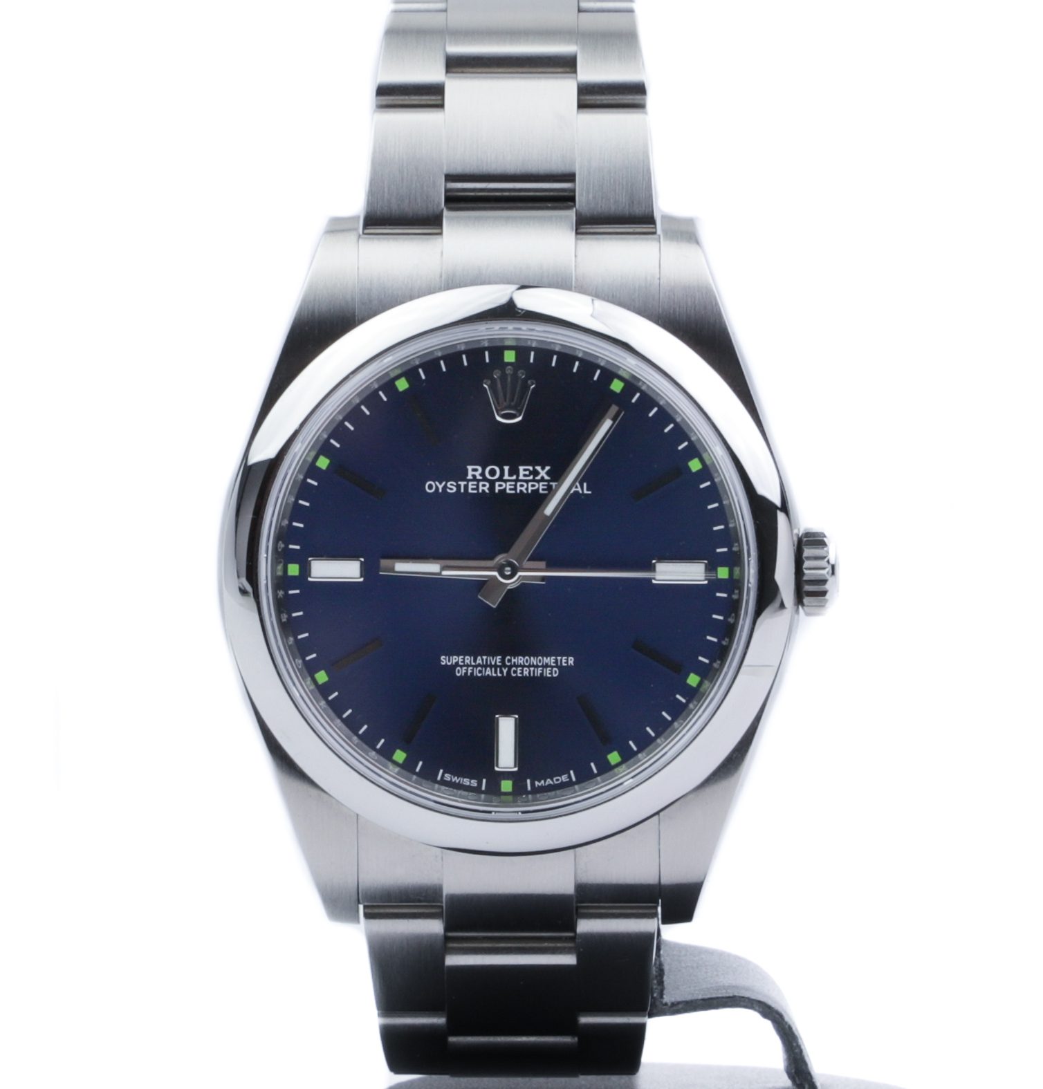 Rolex Oyster Perpetual 39MM Blue Dial 