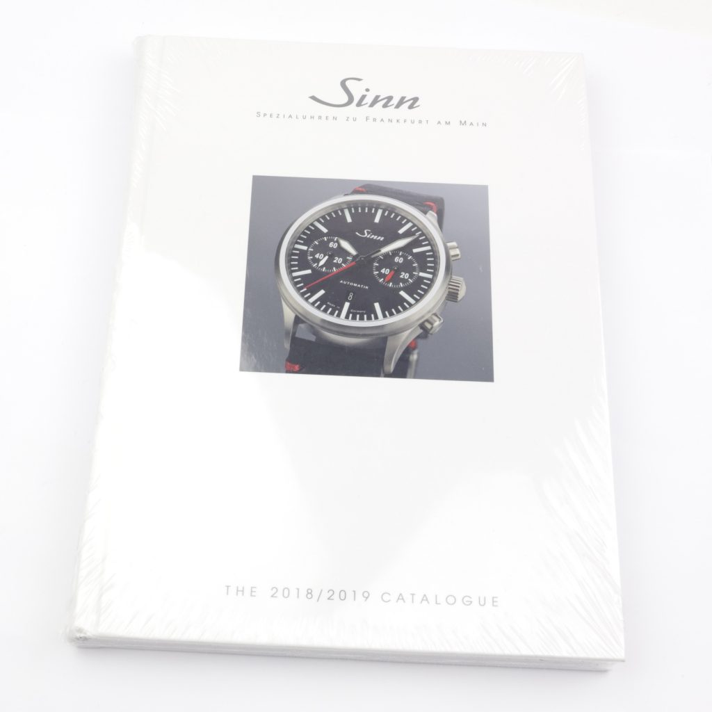 Sinn Watches 2018/2019 Catalogue Hardcover Book Millenary Watches