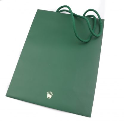 Rolex Green Paper Bag