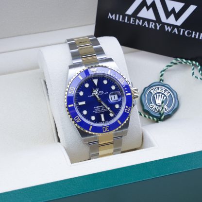 Rolex Submariner Two-Tone Blue Dial 126613LB Unworn 2020