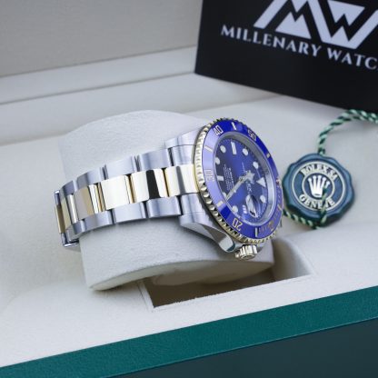 Rolex Submariner Two-Tone Blue Dial 126613LB Unworn 2020