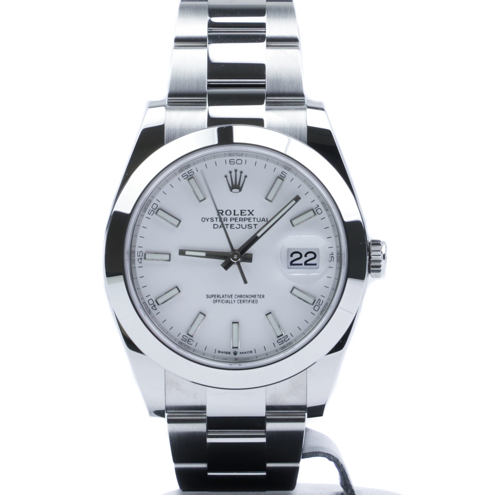 white dial datejust 41