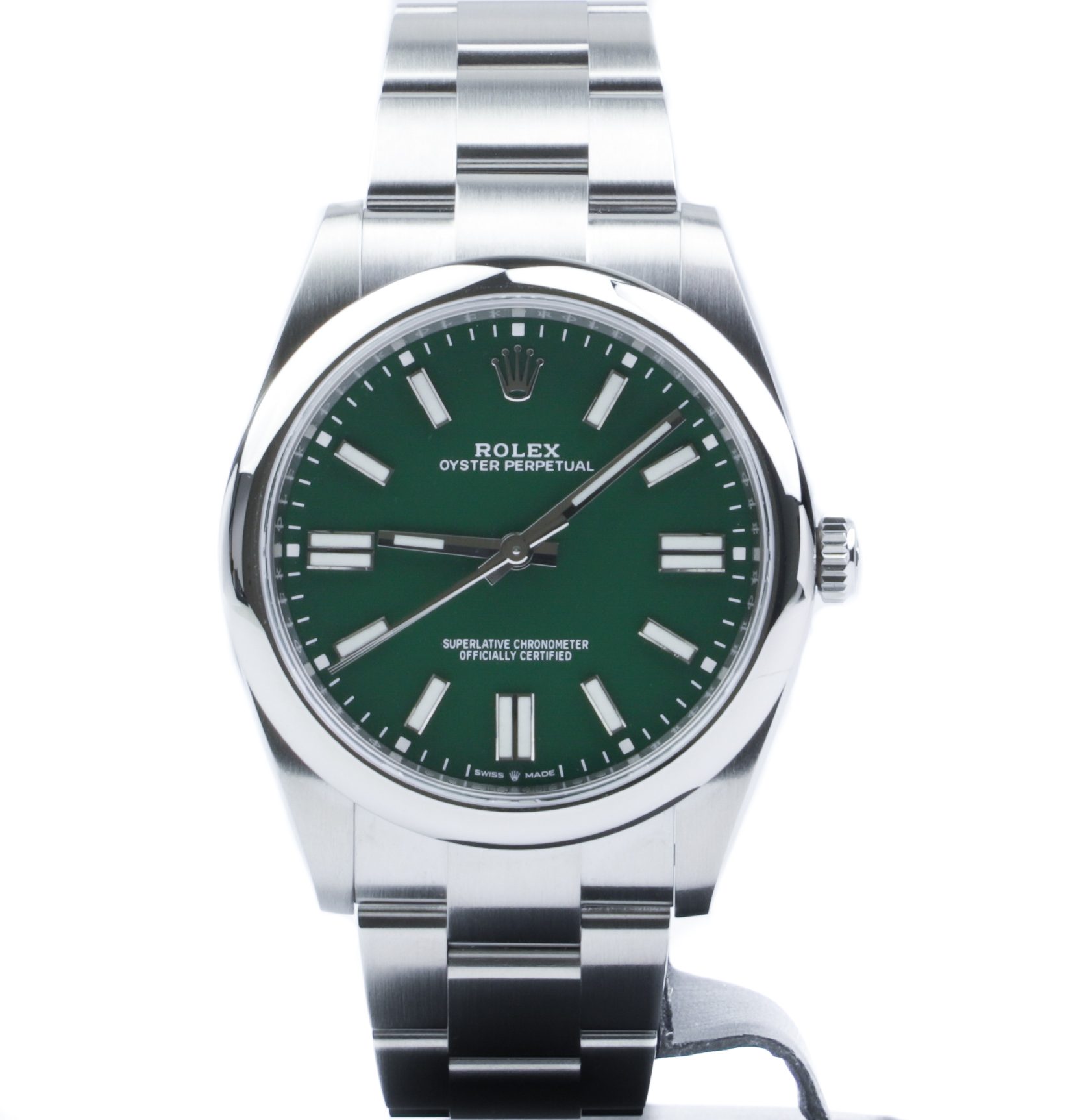 Rolex Oyster Perpetual 41 124300 Green 