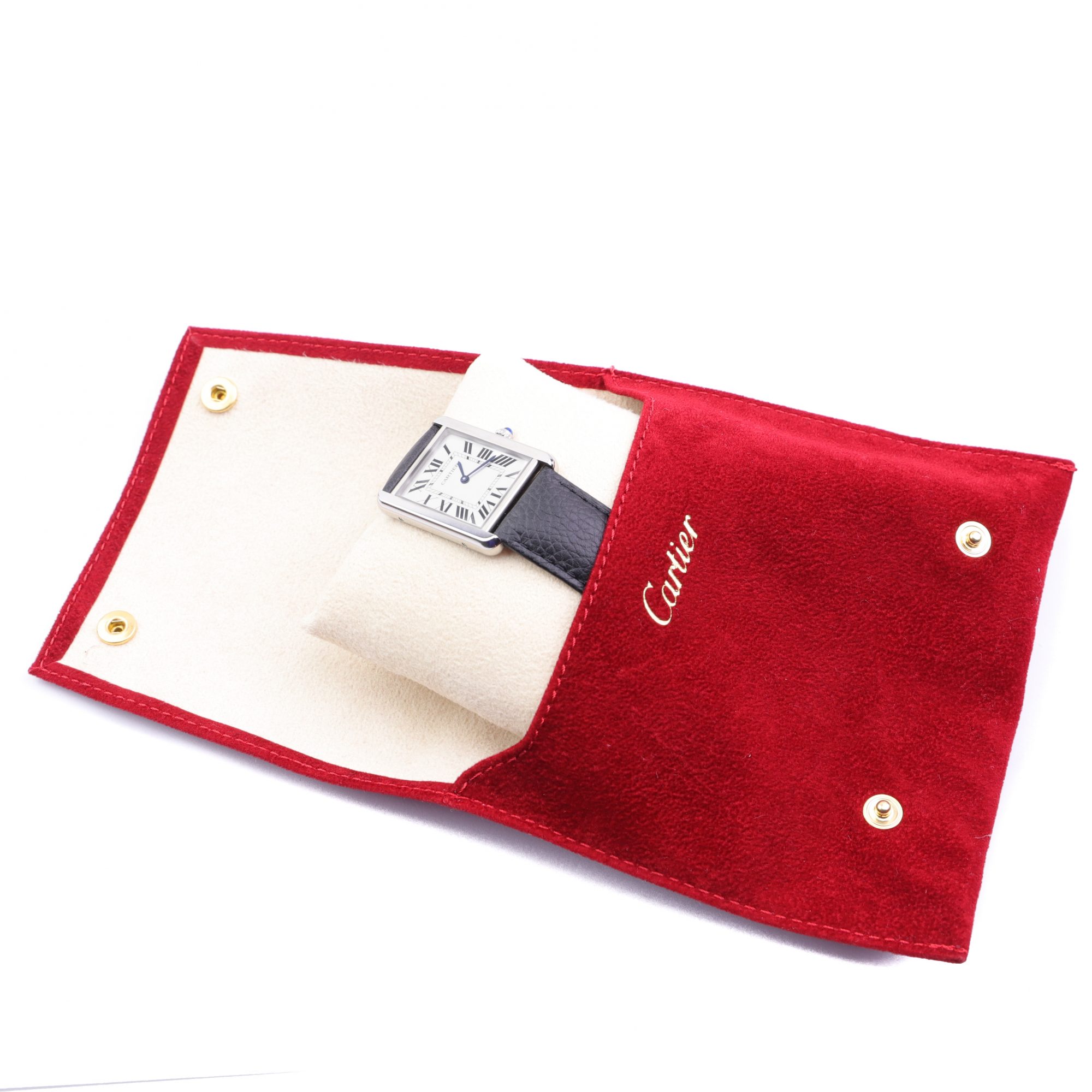 cartier jewelry travel pouch