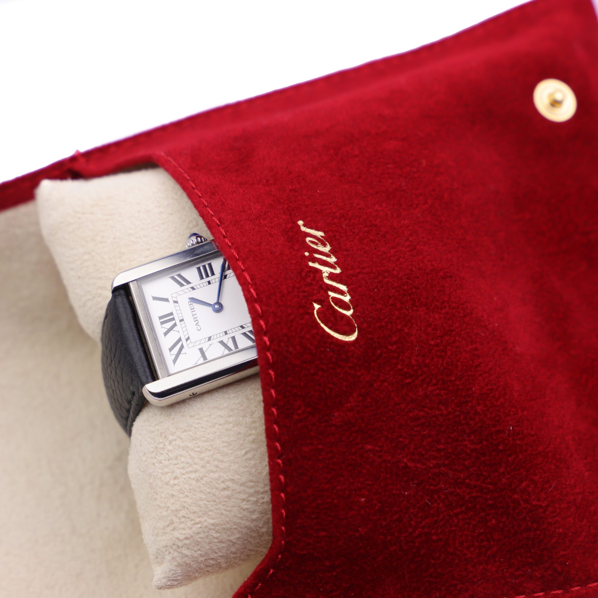 Original Soft Cartier Watch Travel 