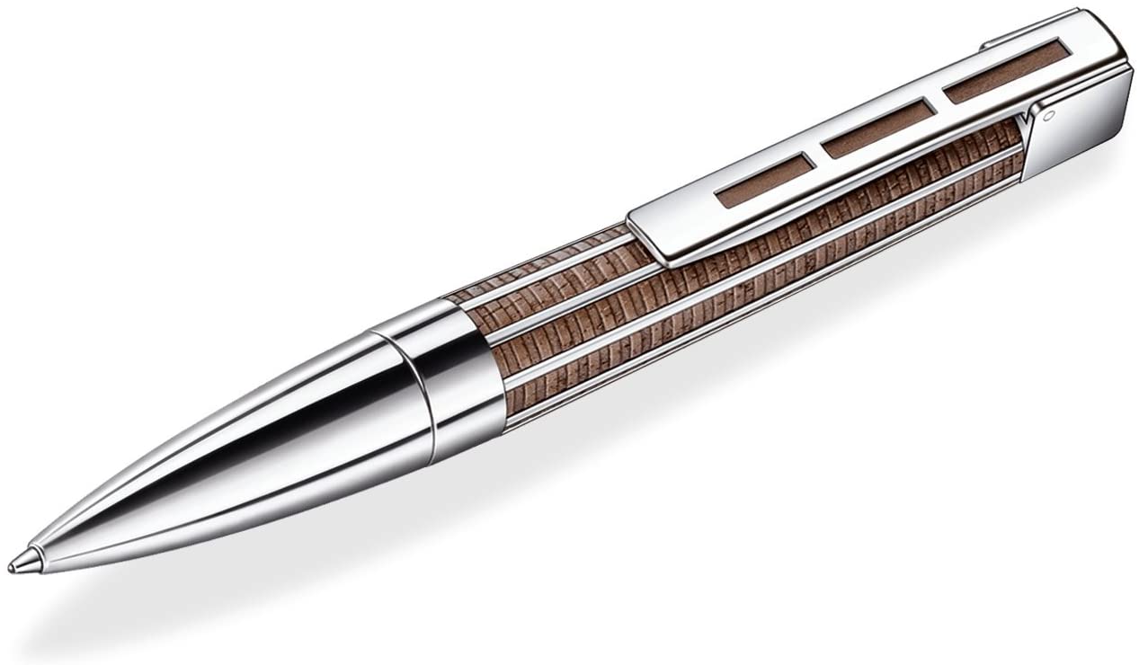 J.S. Staedtler Princeps ballpoint pen, European black walnut wood 9PT320M-9