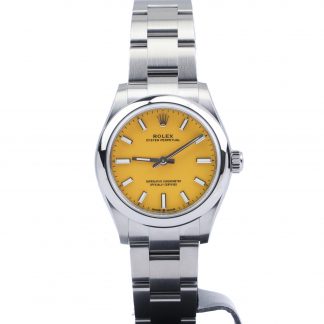 Rolex Oyster Perpetual 31mm 277200 Yellow Dial Unworn 2020