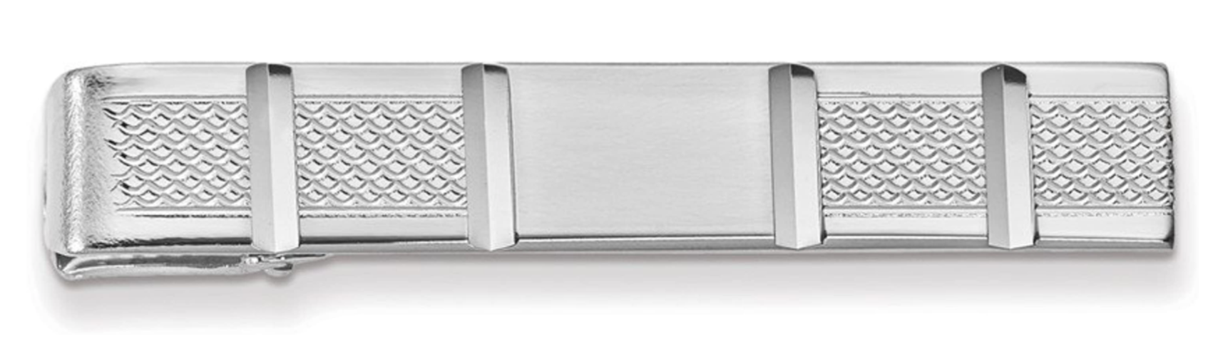 Solid Facet Cut Tie Bar