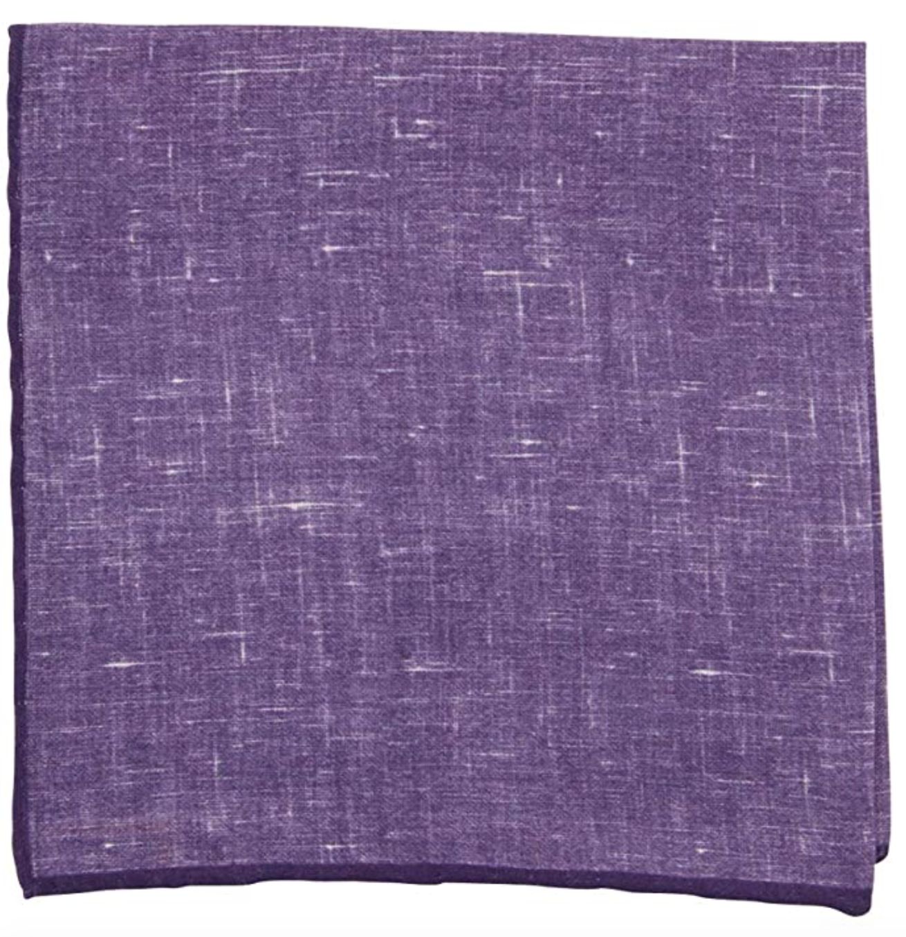 Fiori Di Lusso Purple Melange Pocket Square