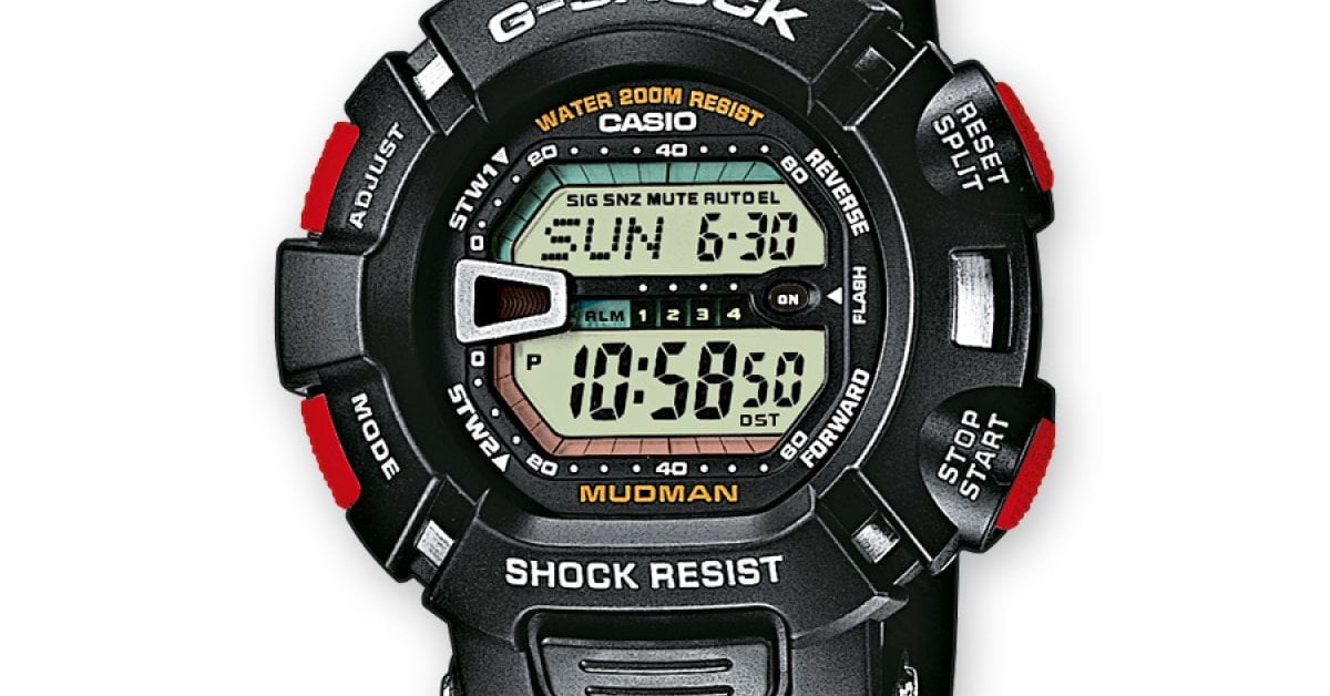 Casio mud outlet man