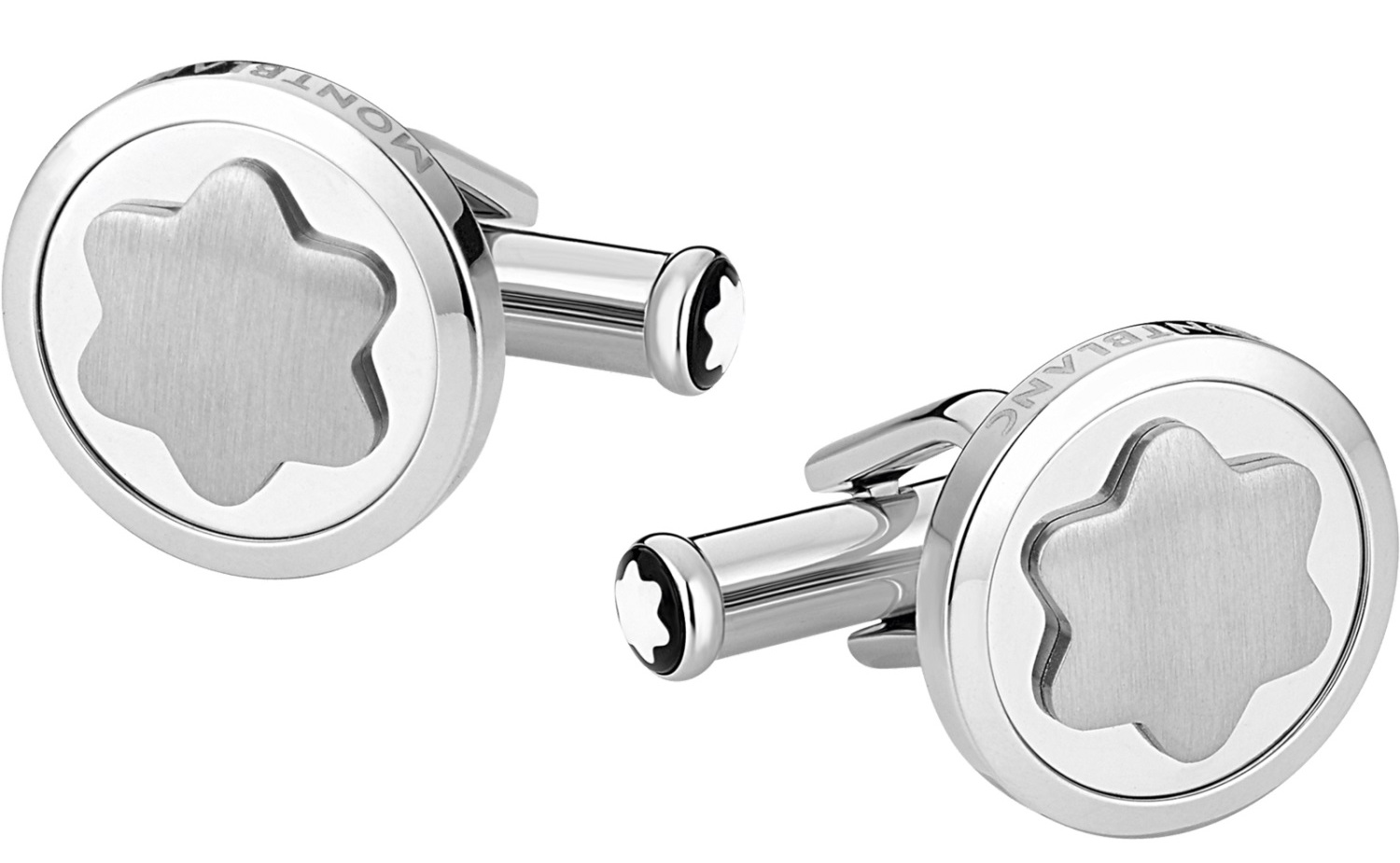 Montblanc Star Two Tone 0.6 inches Cufflinks 116660