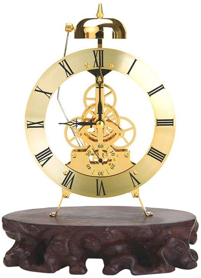 Luxurious traditional desk clock