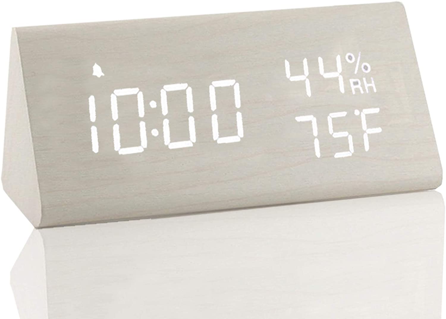 Digital Wooden Alarm Clock