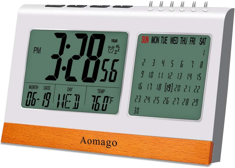 Aomago Digital Alarm desk clock
