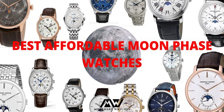 Top 15 Best affordable Moon Phase Watches [Guide & List] - Millenary ...