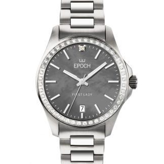 Epoch First Lady Full Diamond Mother of Pearl Gray