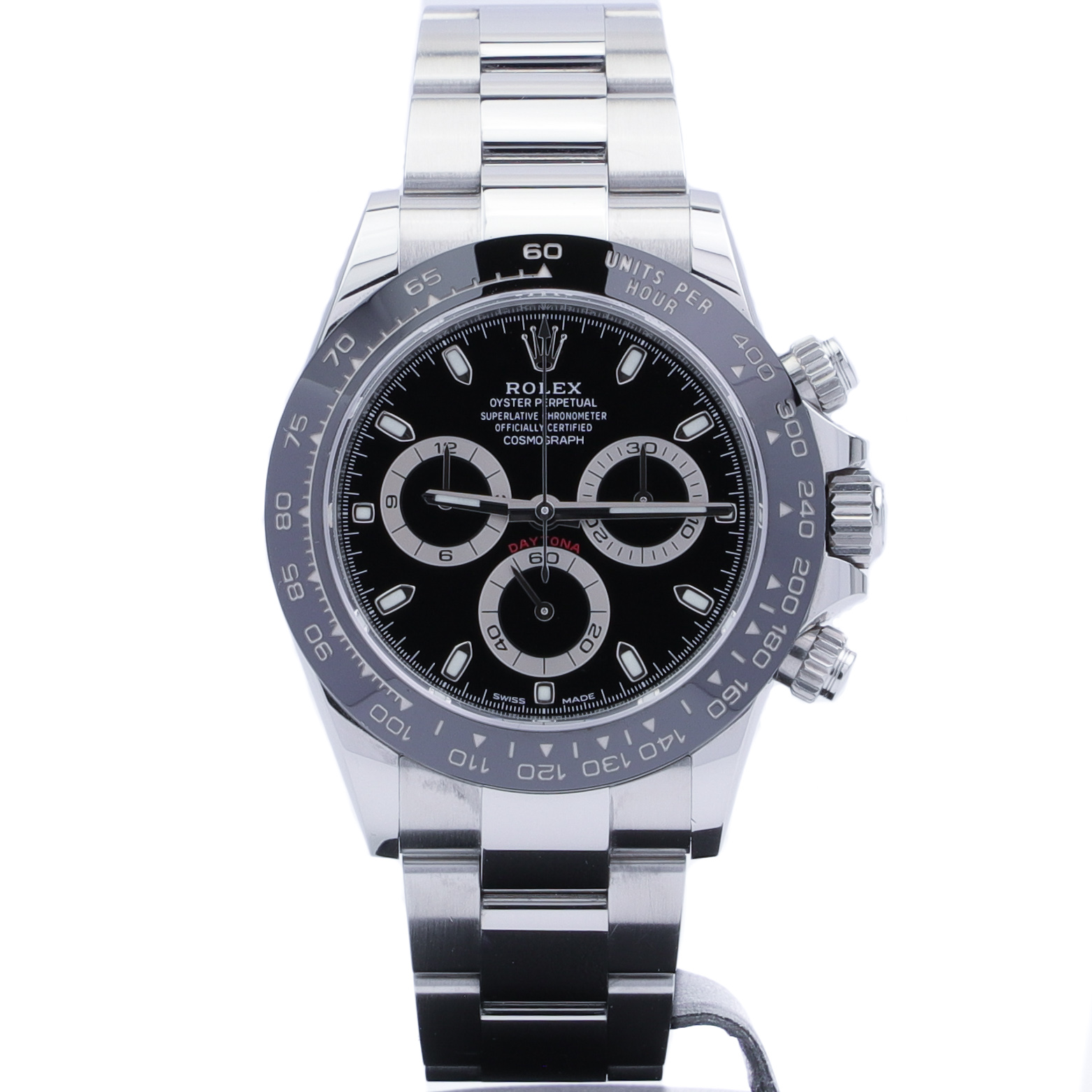 Rolex Daytona Ceramic Bezel Black Dial 116500LN 2019 - Millenary Watches