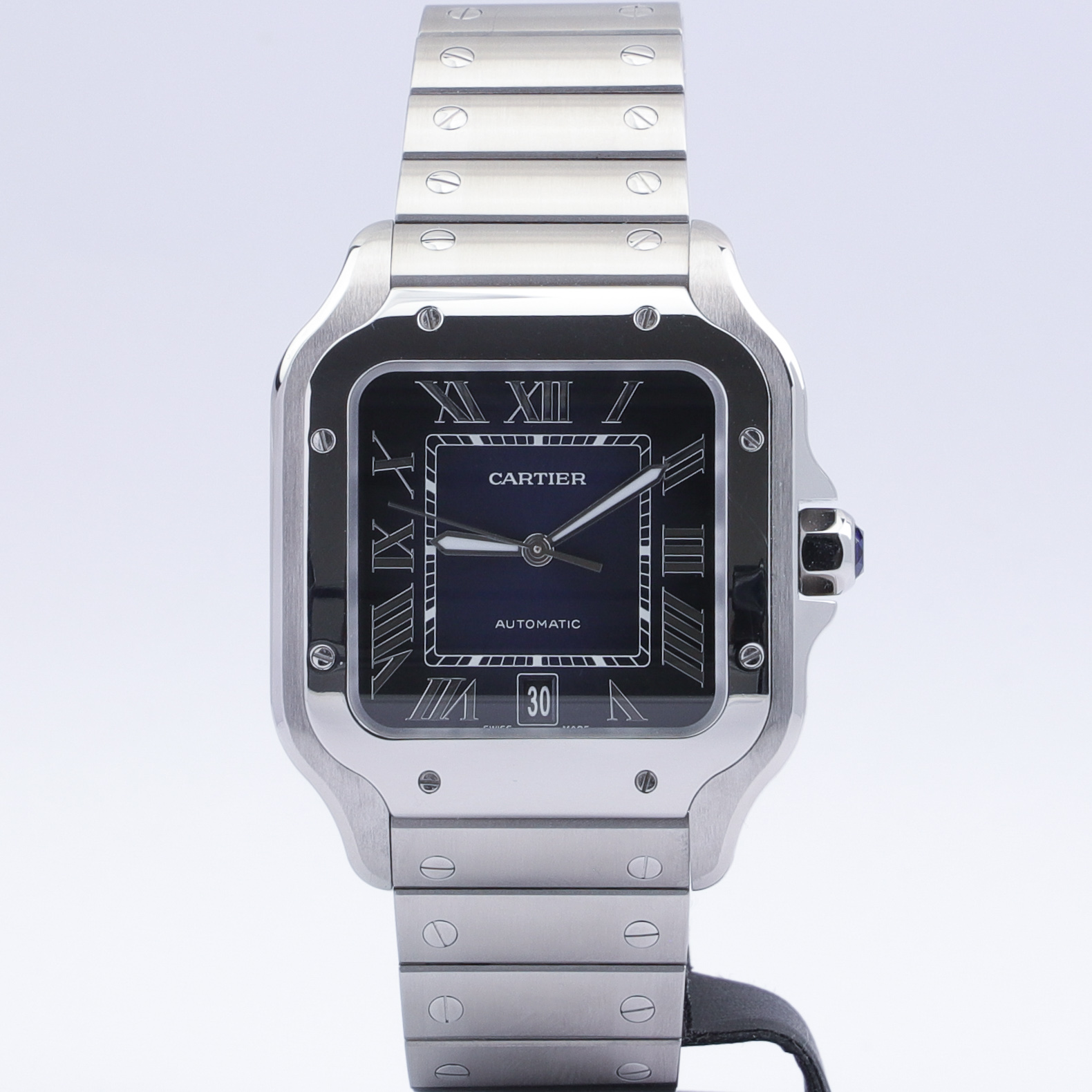 Cartier Santos De Cartier Large Blue Dial WSSA0030 2020 - Millenary Watches