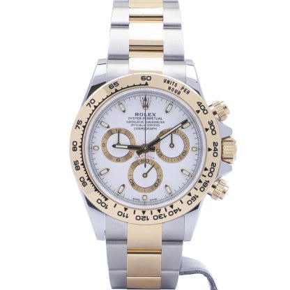 Rolex Daytona Two-Tone White Dial 116503 Unworn 2021