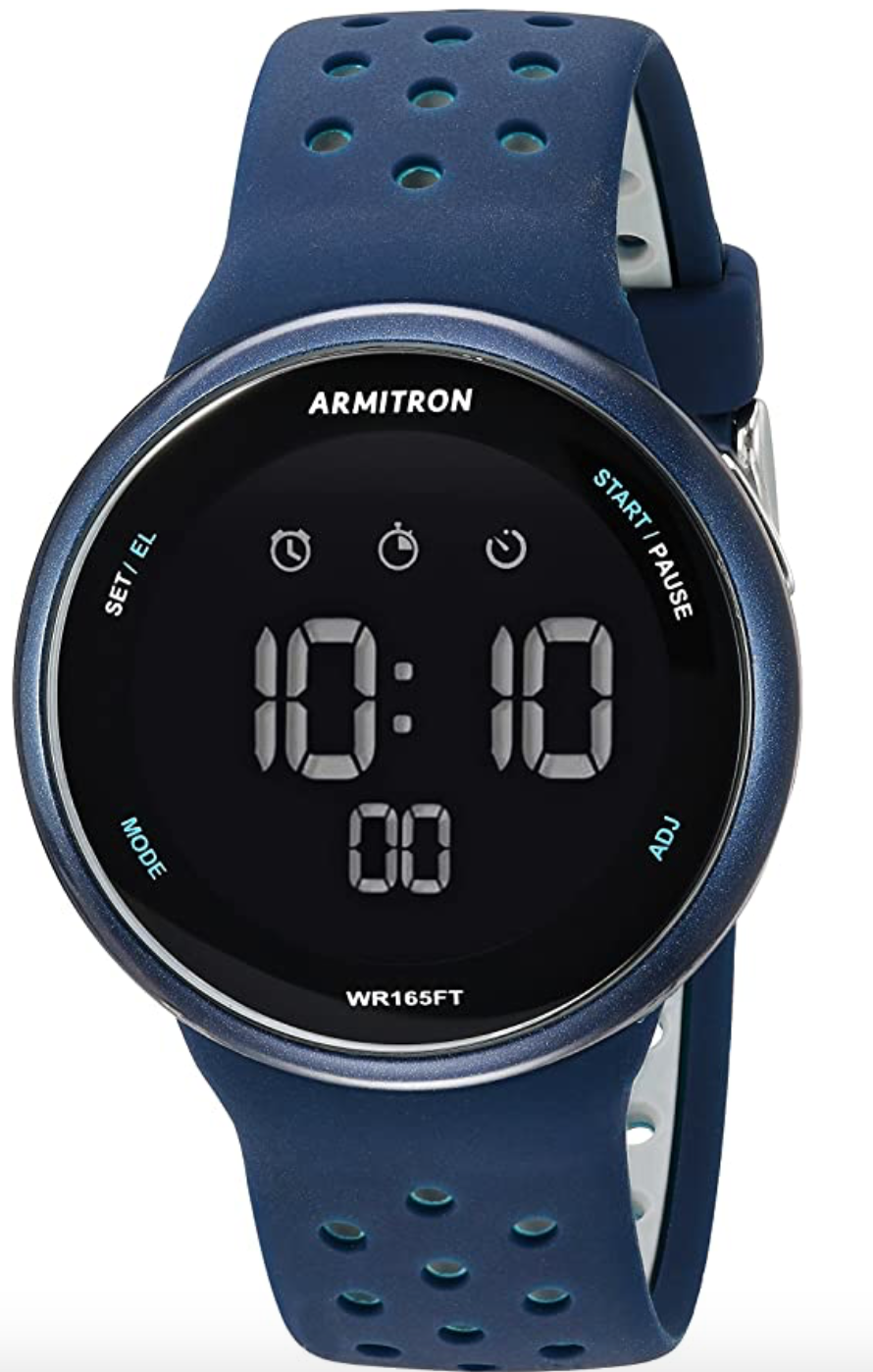 Armitron Sport Unisex 40/8423 Digital Chronograph Silicone Strap Watch