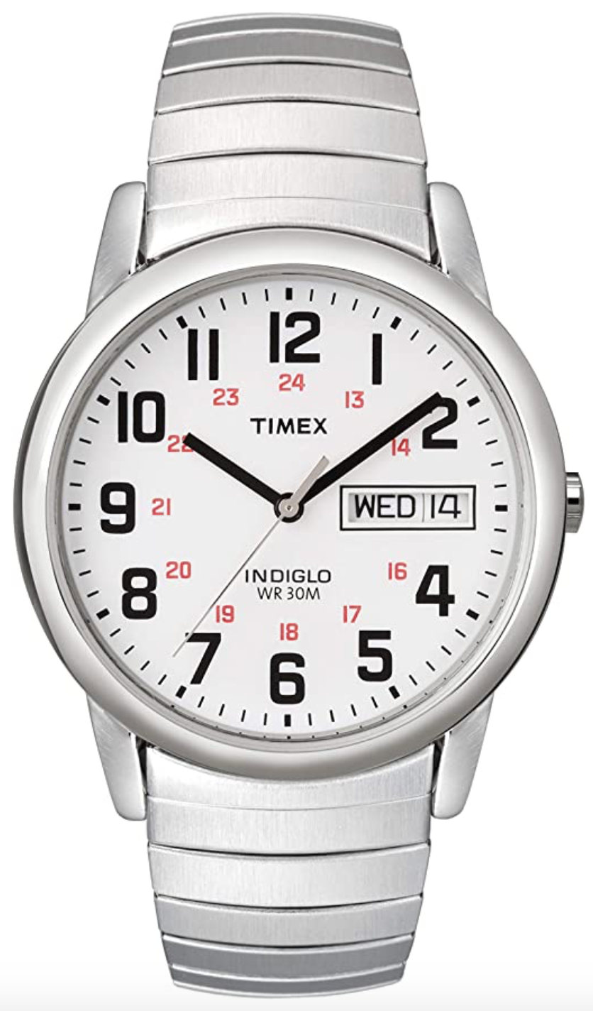 Timex Men's Easy Reader Day-Date Expansion Band Watch