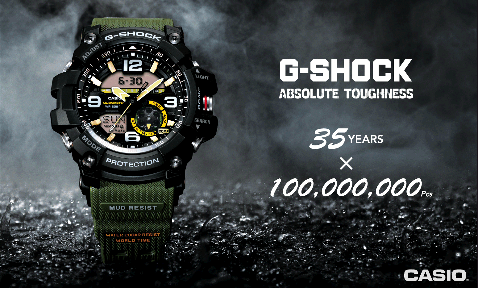 Casio g shock hot sale watches list