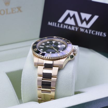 Rolex Submariner Date Yellow Gold Black Dial 116618LN 2010