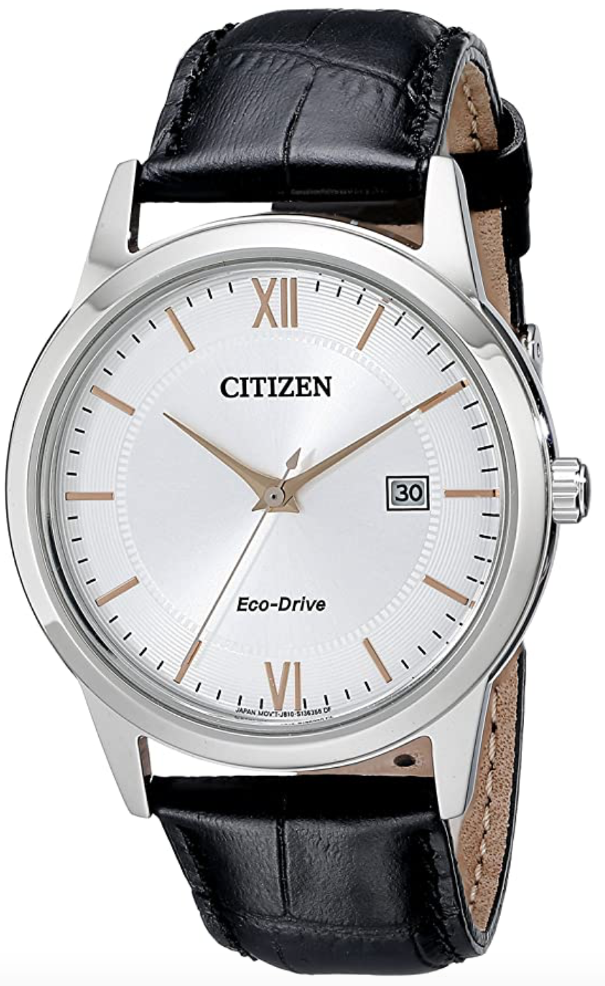 Citizen Men's Eco-Drive Stainless Steel Watch with Date, AW1236-03A
