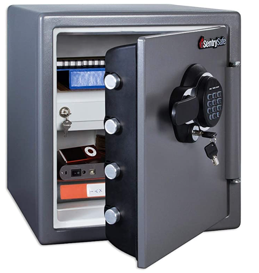 is gypsum used in fire proof safes