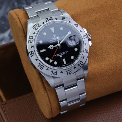 Rolex Explorer II 16570 Black Dial Mint Condition F-Series