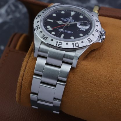 Rolex Explorer II 16570 Black Dial Mint Condition F-Series