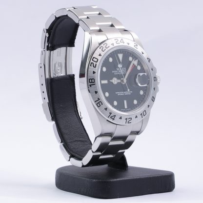 Rolex Explorer II 16570 Black Dial Mint Condition F-Series