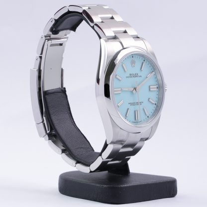 Rolex Oyster Perpetual 41 124300 Turquoise Dial 2021