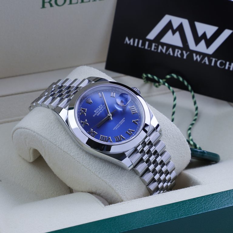 rolex azzurro blue dial