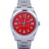 Rolex Oyster Perpetual 41 124300 Coral Red Unworn 2021