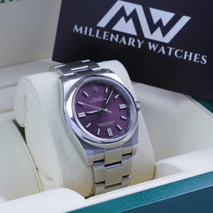 Rolex Oyster Perpetual 36 11600 Red Grape Dial 2015